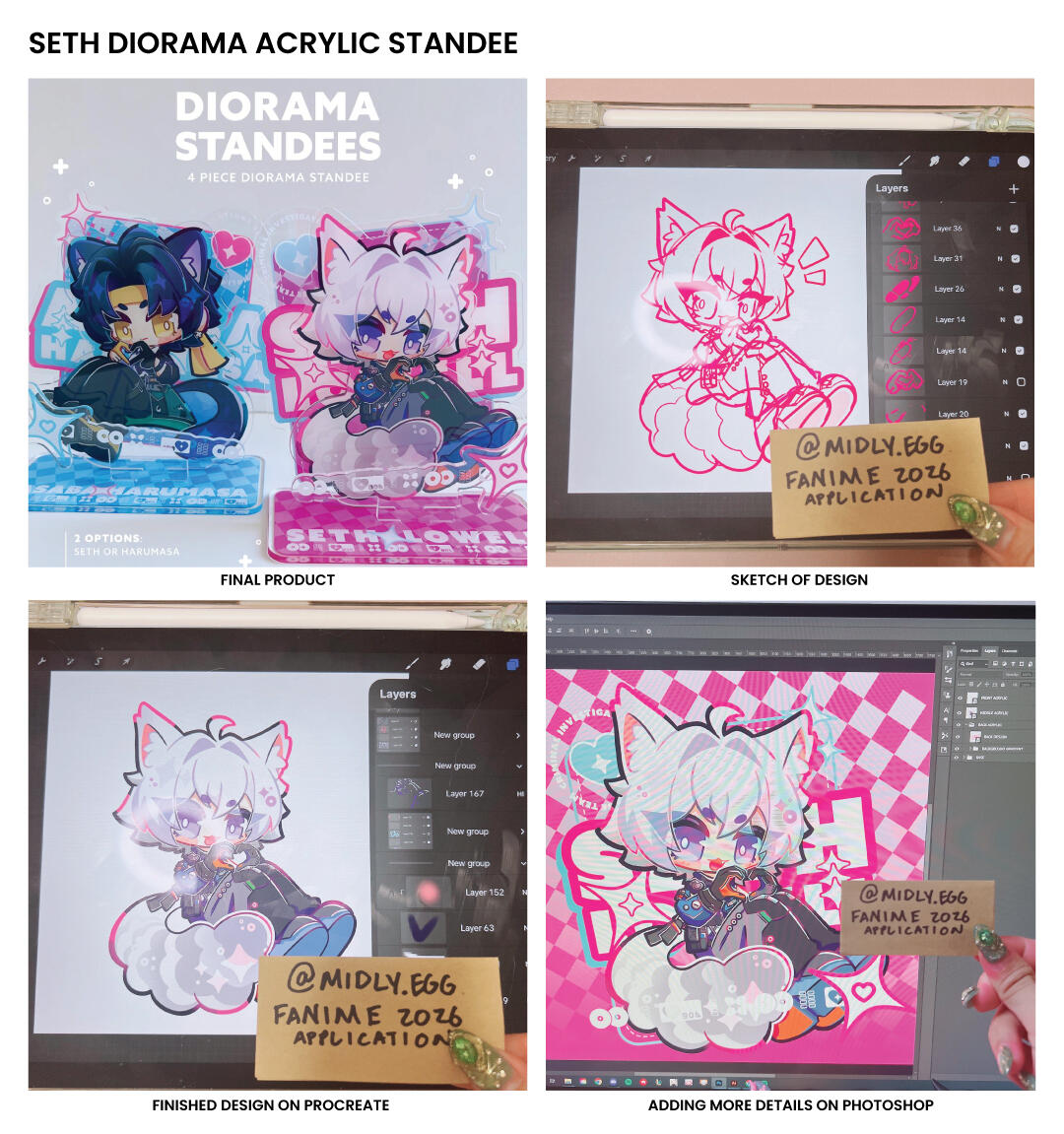 ANIME EXPO 2025 ARTIST ALLEY BOOTH DISPLAY